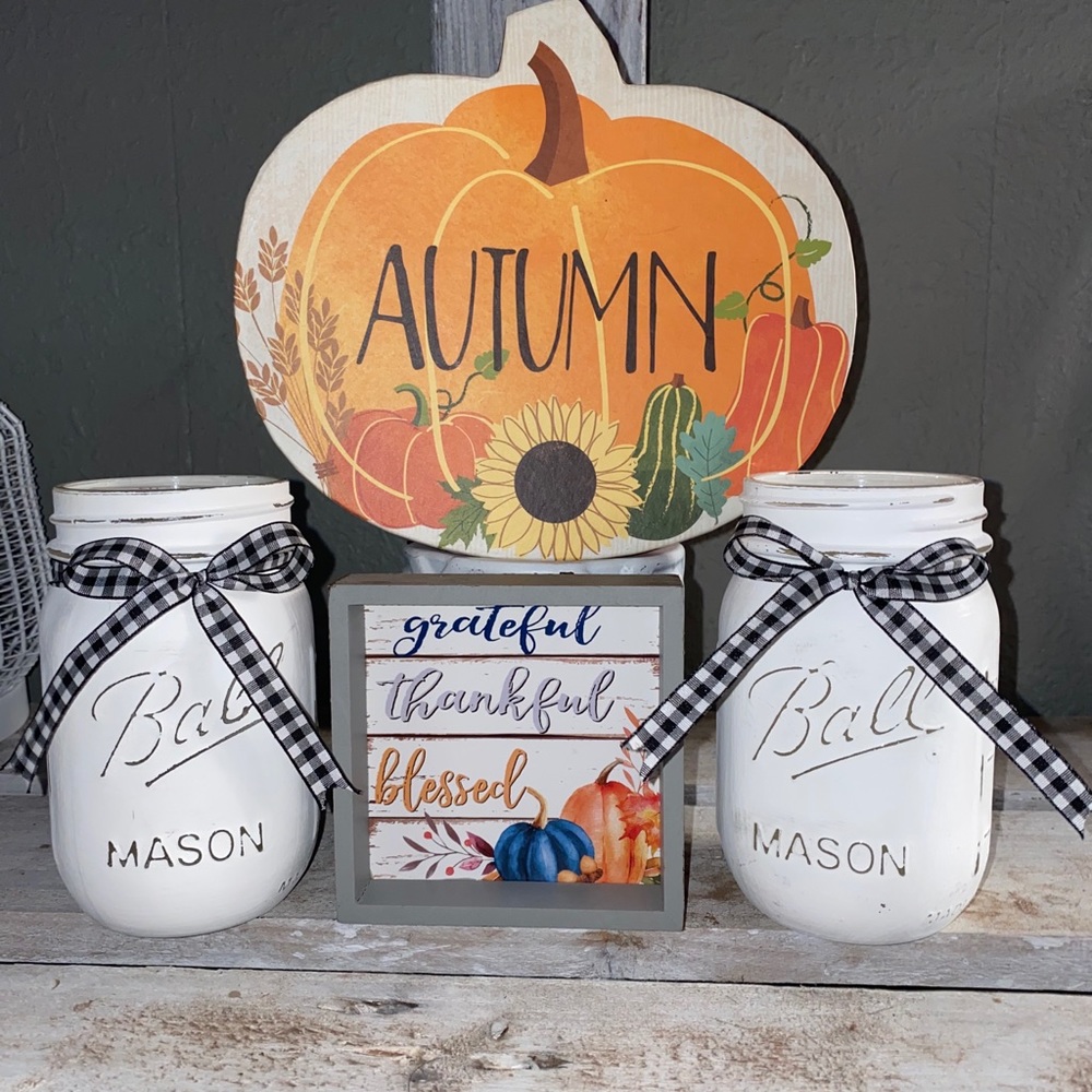 Custom Mason Jar Decor